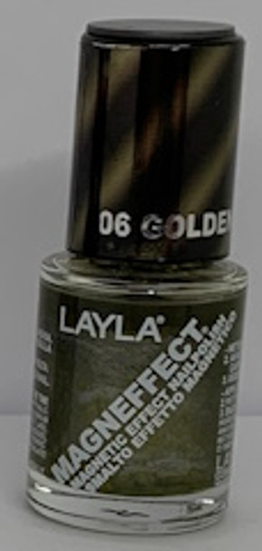 Layla Magneffect Nail Polish - Golden Nugget (06)