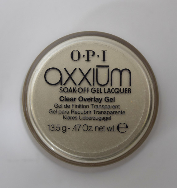 Axxium Soak-Off Gel - Clear Overlay