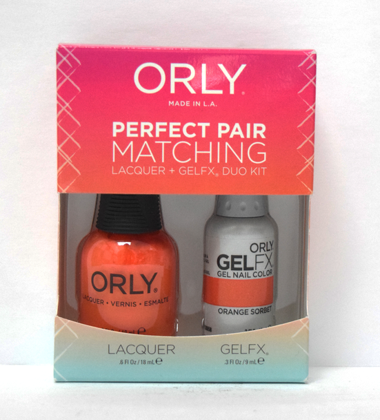 Orly Gel Set #139 - Orange Sorbet