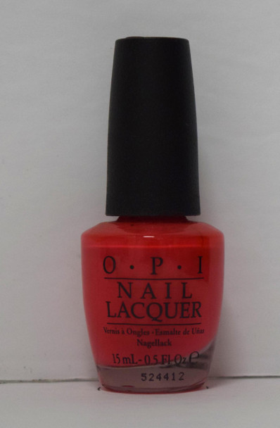 OPI NL H61 - Red Lights Ahead Where?