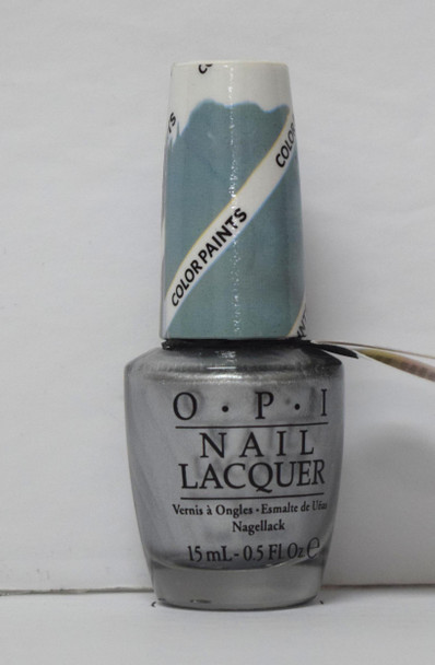 OPI NL P19 - Silver Canvas
