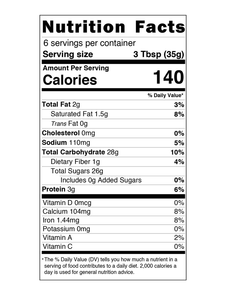 White Chocolate Hot Chocolate Nutrition Facts