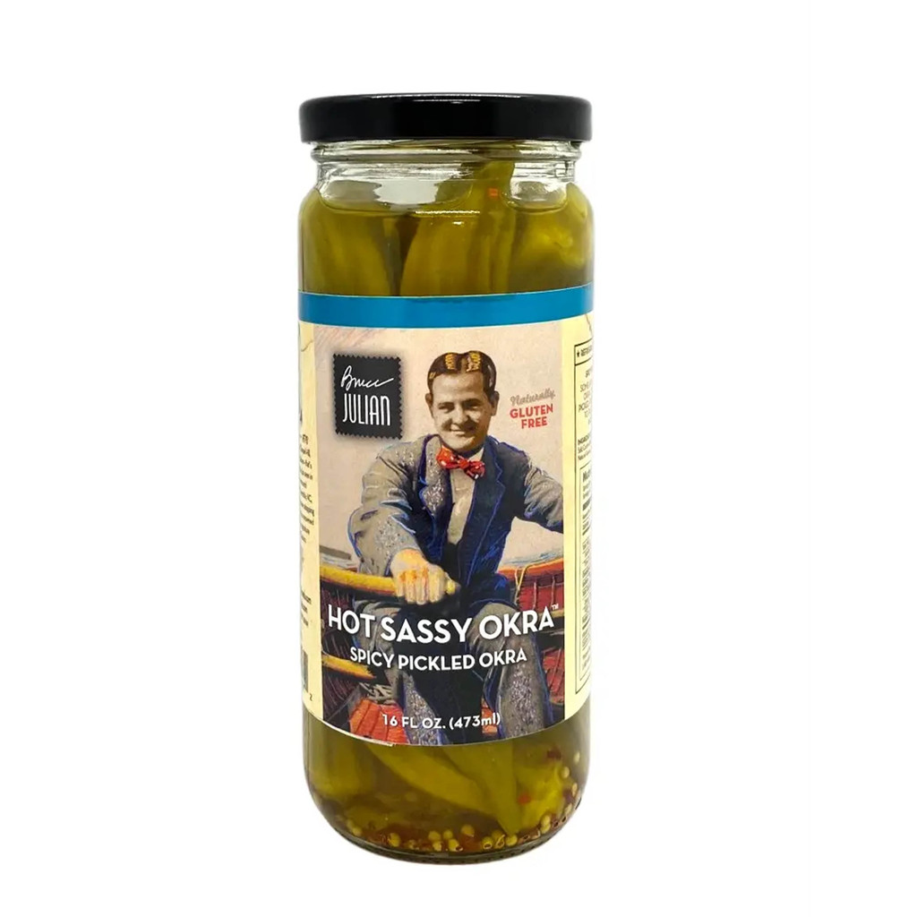 Sassy Okra Hot 16oz. Jar