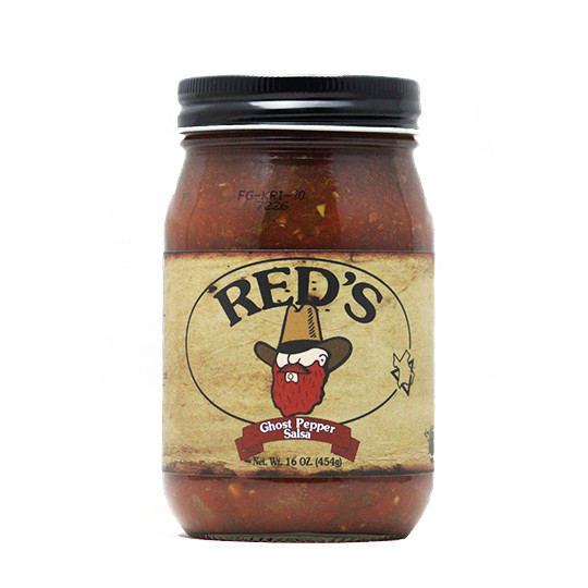Red's Ghost Pepper Salsa Lock, Stock & Barrel