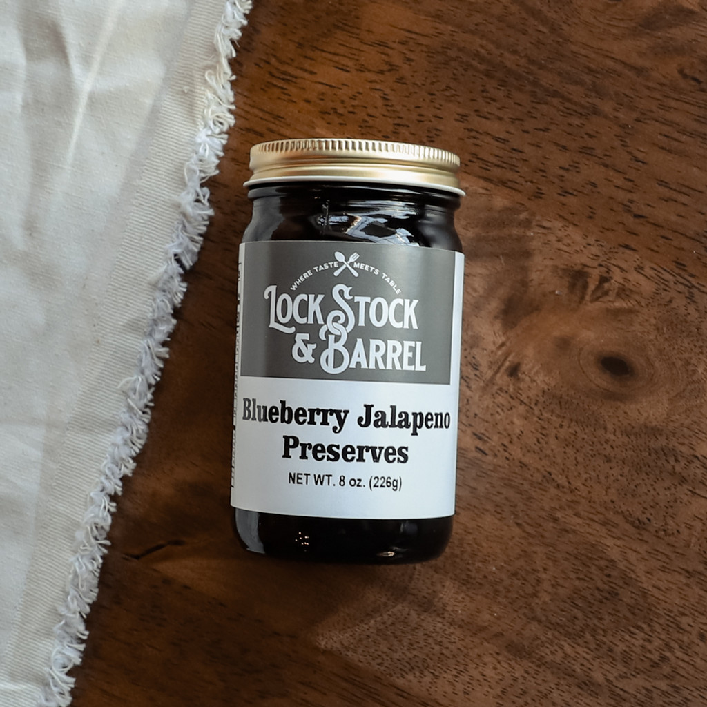 Blueberry Jalapeno Preserves