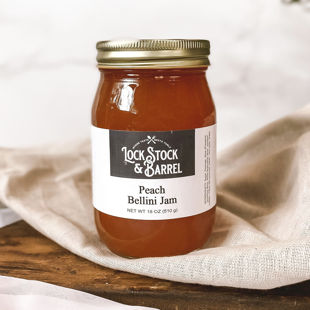 Peach Bellini Jam