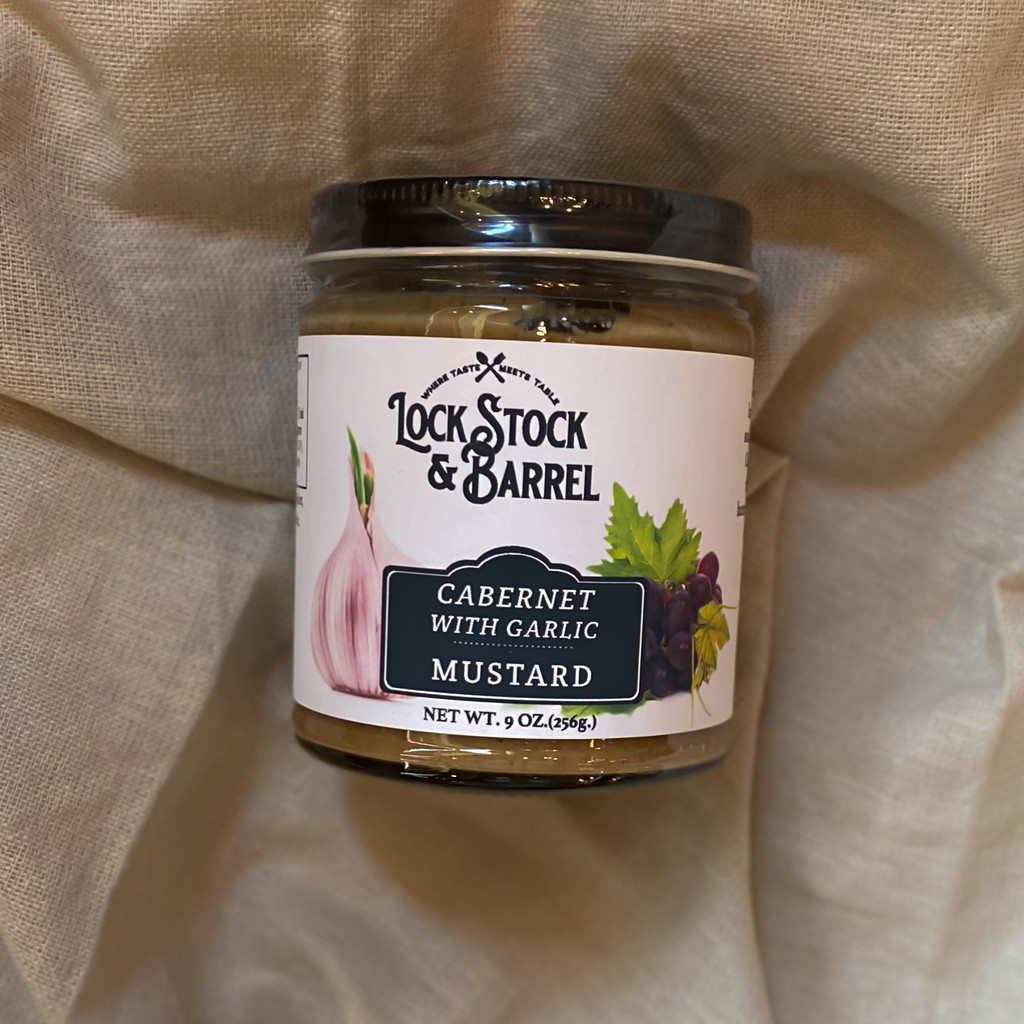 Cabernet Garlic Mustard