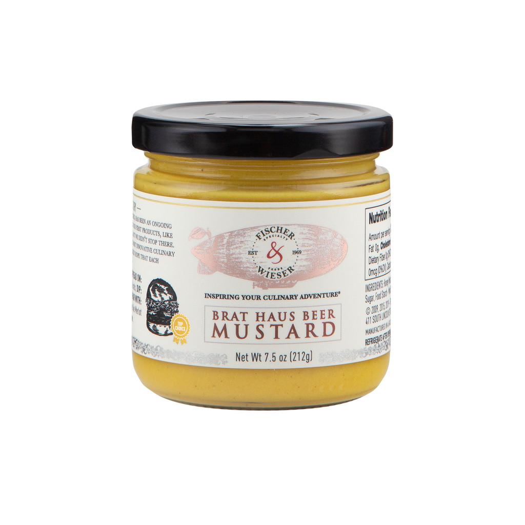 Brat Haus Beer Mustard 7.5 oz.