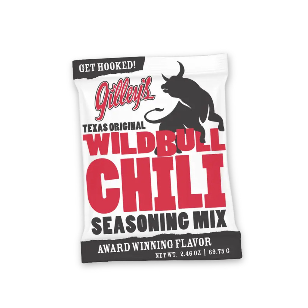 lock, stock & barrel gilley's wild bull chili seasoning