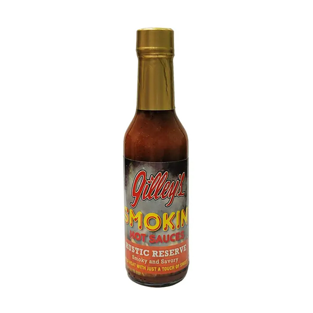 lock, stock & barrel gilley's smokin' hot sauce rustic reserve