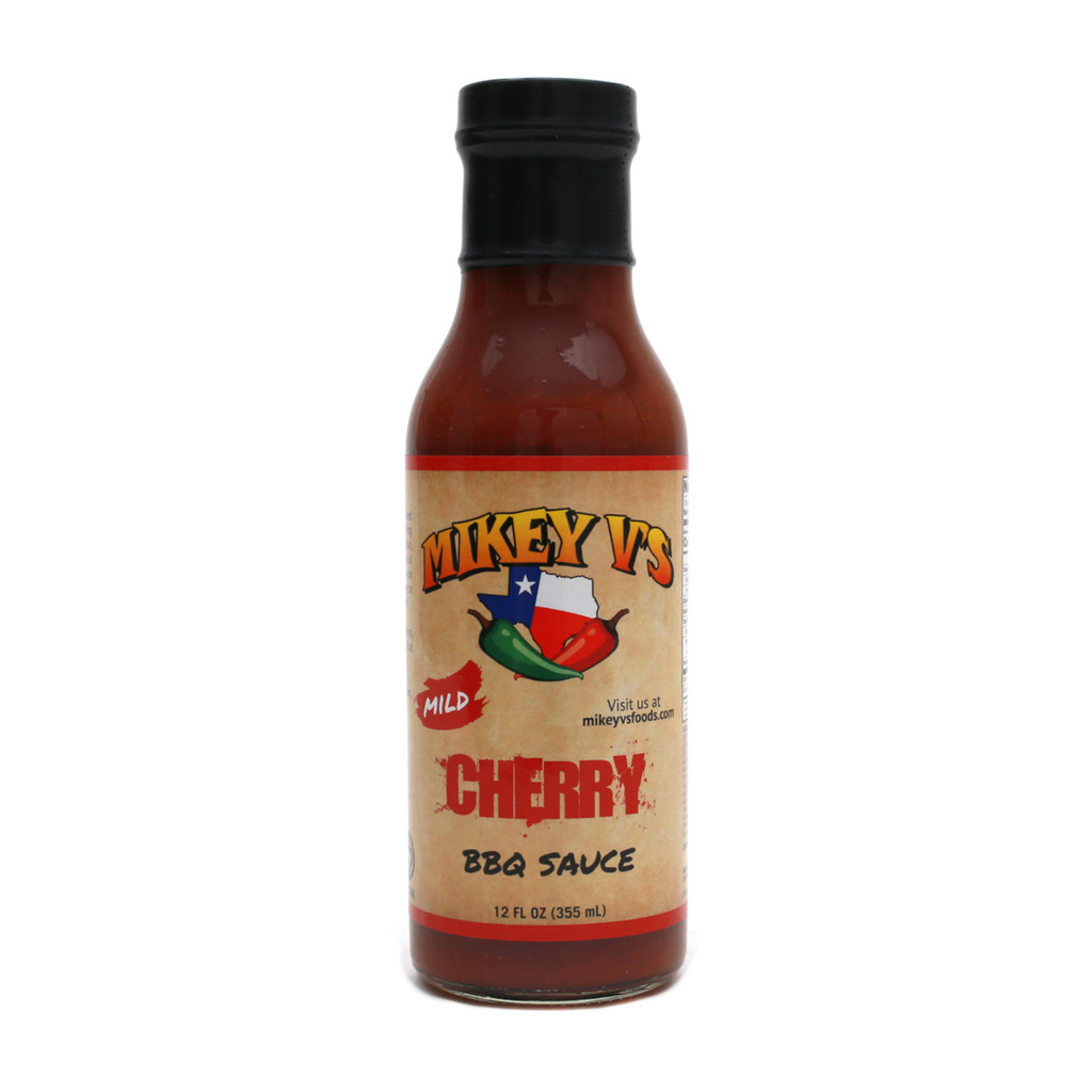 mikey v's hall of flame cherry bbq sauce