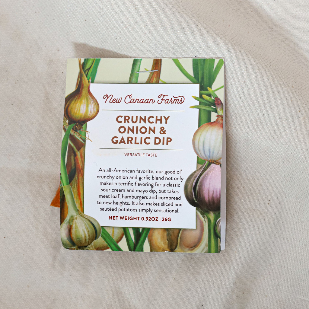 Crunchy Onion & Garlic Dip Mix