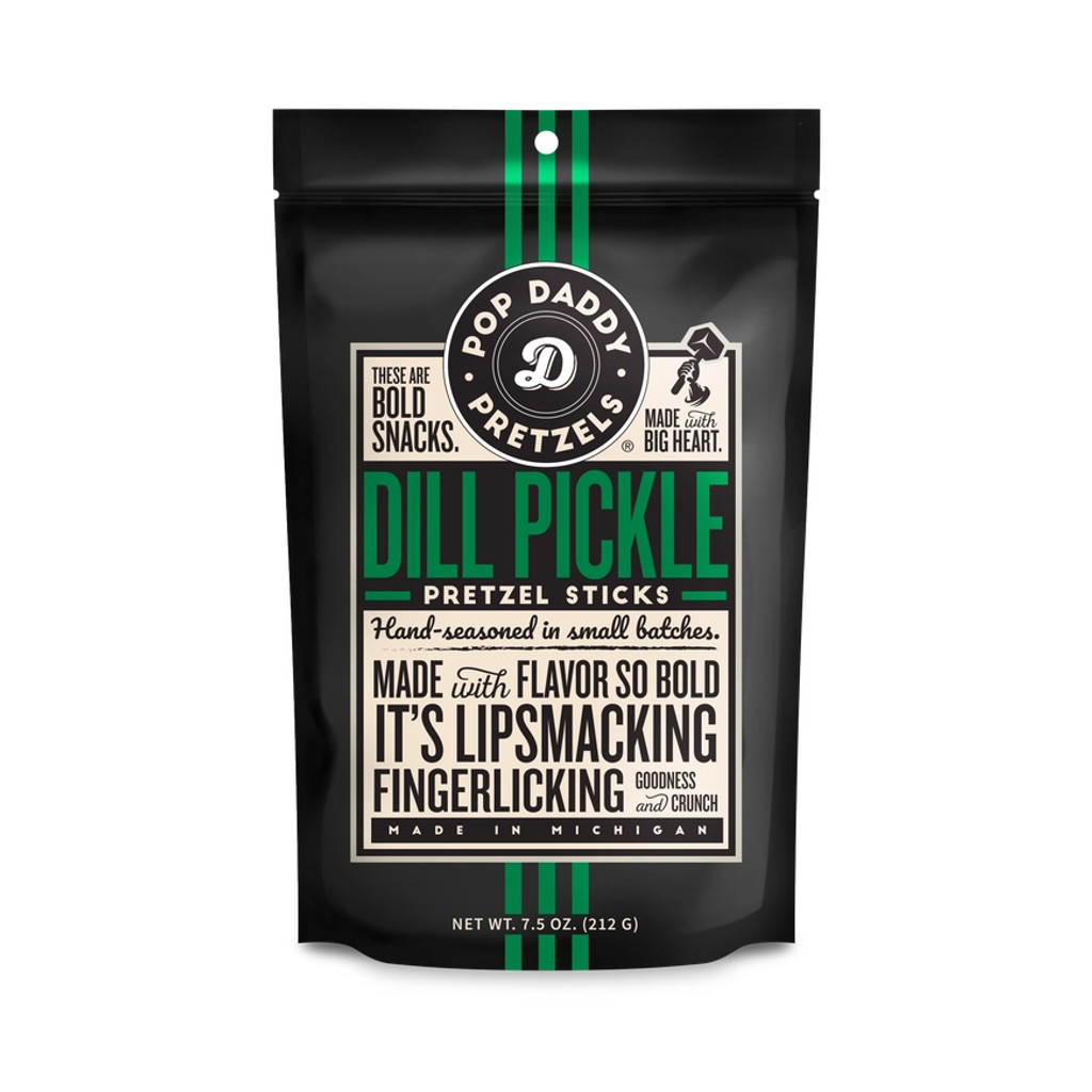 Dill Pickle Seasoned Pretzels