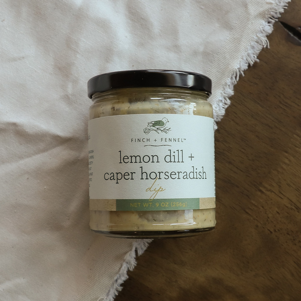 Lemon Dill + Caper Horseradish Dip