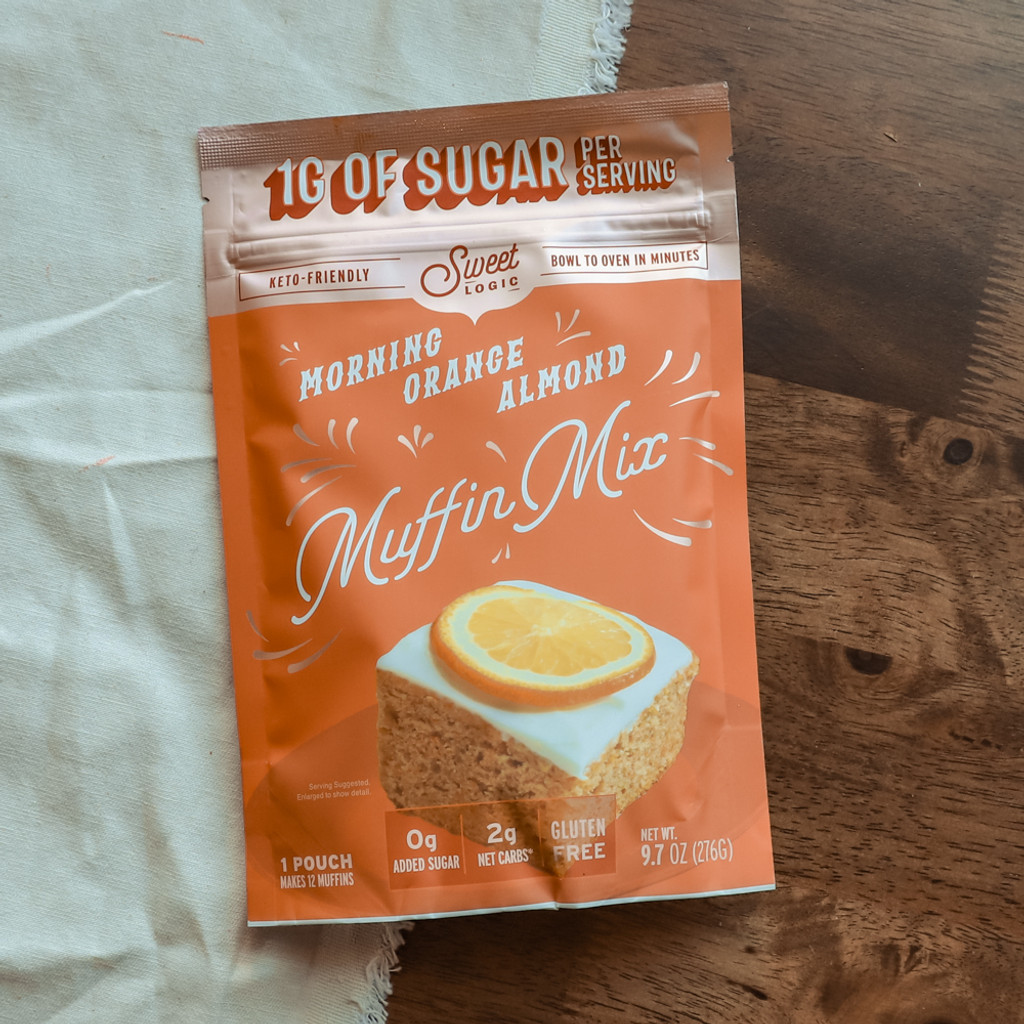 Keto Orange Almond Muffin Mix