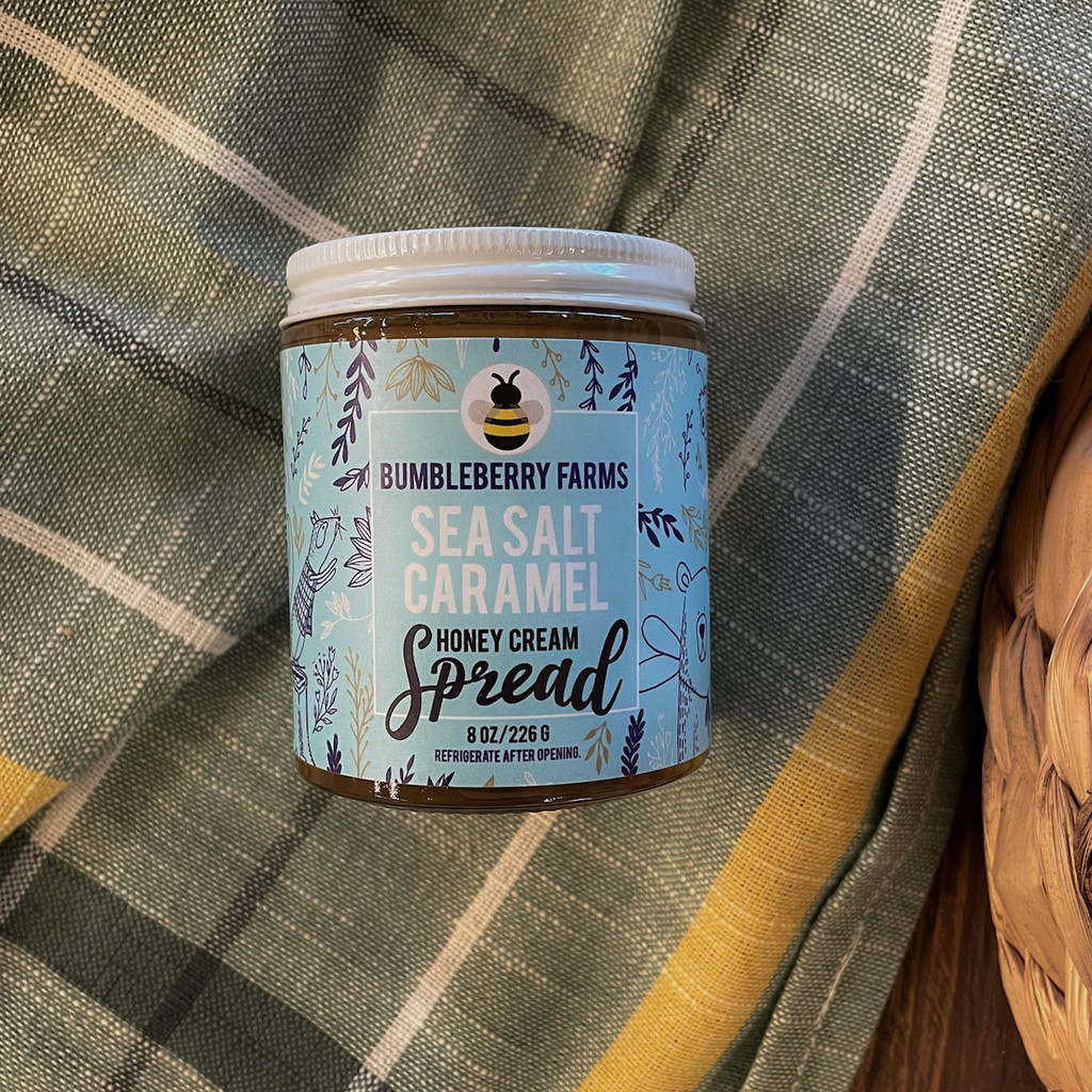 Sea Salt Caramel Honey Cream Spread