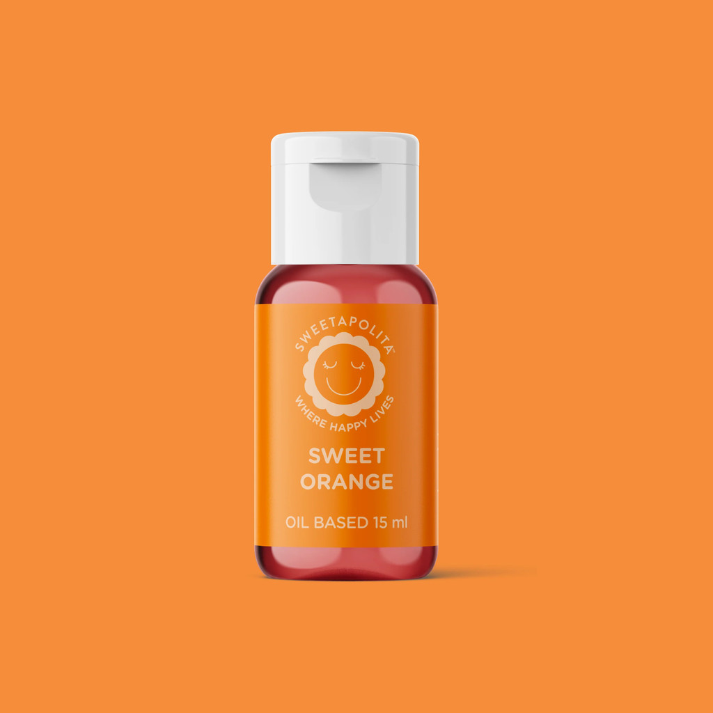 Sweet Orange Oil Based Food Color 15ml