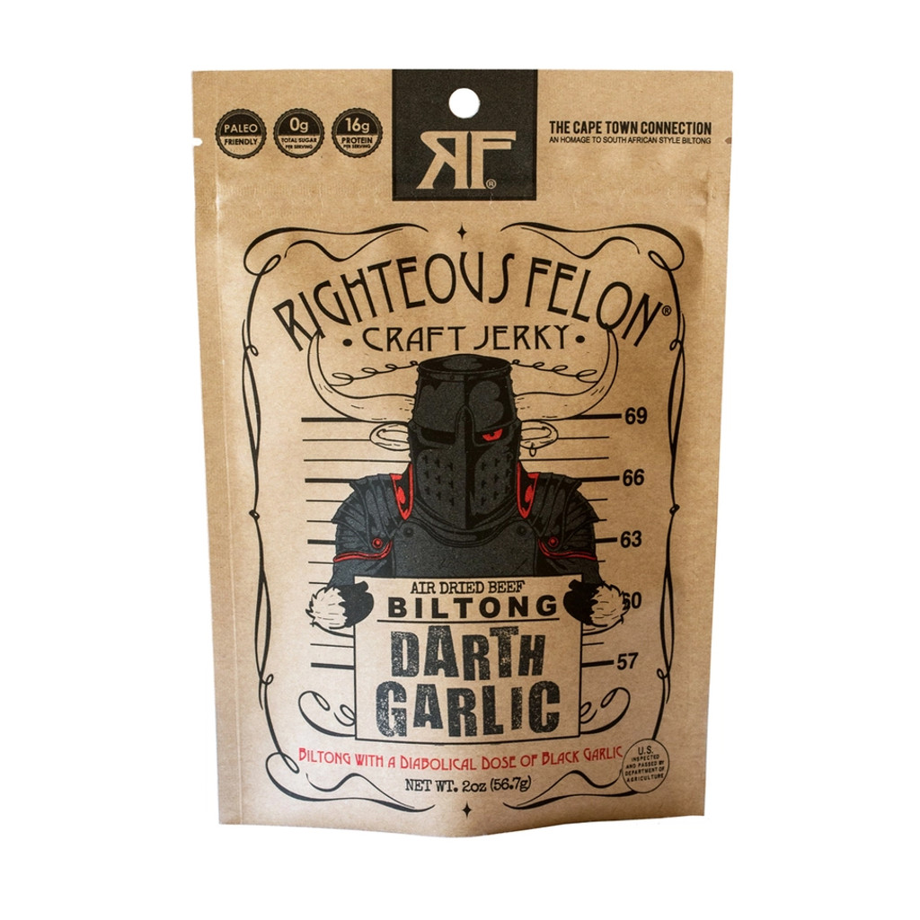 Darth Garlic Biltong Beef Jerky