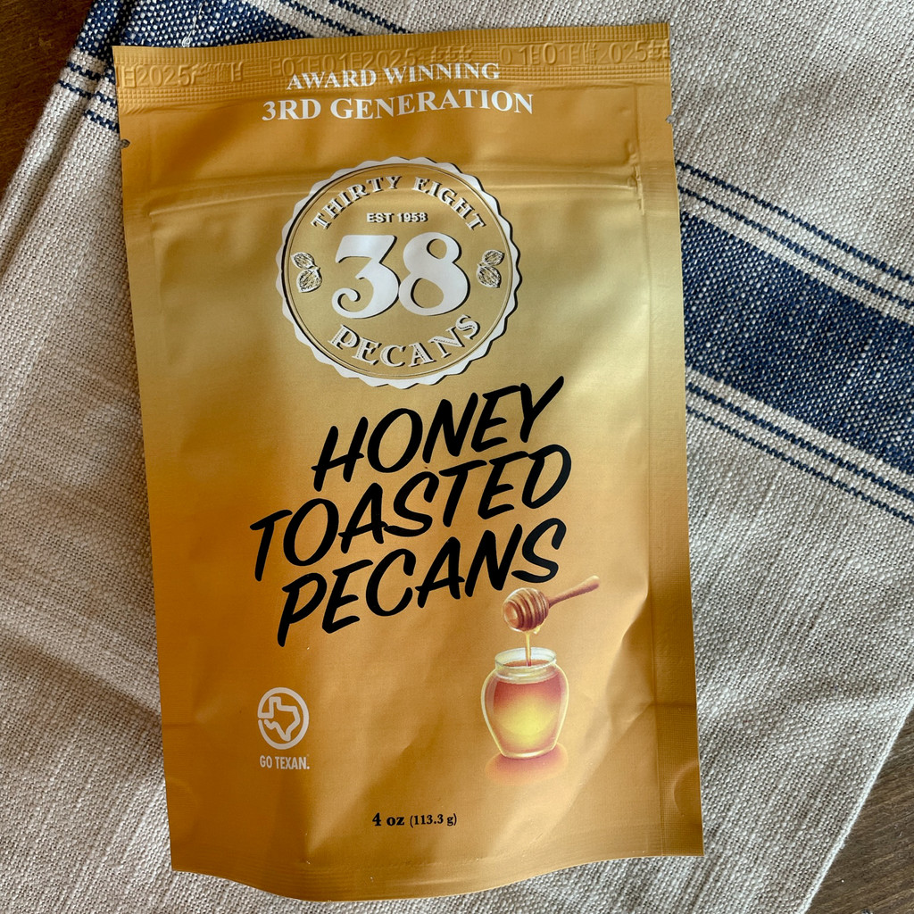 4 oz. Honey Toasted Pecans