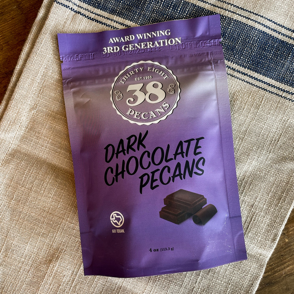 4 oz. Dark Chocolate Pecans
