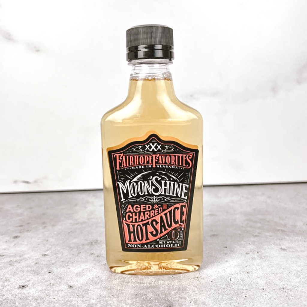 Small Aged-N-Charred Moonshine Hot Sauce