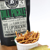 Dill Pickle Seasoned Pretzels