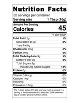 Amaretto Peach Pecan Preserves Nutrition Facts