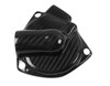 Water Pump Cover in Glossy Twill Weave Carbon Fiber for Triumph Speed Triple 1050R 2016+