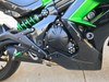 Step Guard in Glossy Twill Weave Carbon Fiber for Kawasaki ER6-F/ Ninja 650 2012-2016