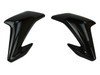 Upper Side Panels in Glossy Plain Weave Carbon Fiber for Kawasaki Z900 2017-2019