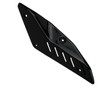 Large Exhaust Guard in Glossy Plain Weave Carbon Fiber for Yamaha FZ-10-MT-10