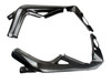 Frame Covers ( Kevlar inside) in Glossy Plain Weave Carbon Fiber for Triumph Daytona 2013+