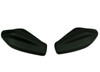 Mirror Covers in Matte Twill Weave shown for Ducati XDiavel, Diavel *NEW*.