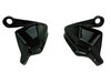 Hand Guards in Glossy Twill Weave shown  for BMW S1000XR.