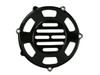 Clutch Cover (Style 10 ) in Glossy Plain Weave Carbon Fiber for all four valve head, air cooled Ducati