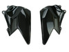 Tank Covers in Glossy Twill Weave Carbon Fiber for Kawasaki H2 SX