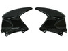 Tank Covers in Glossy Twill Weave Carbon Fiber for Kawasaki H2 SX