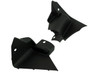 Inner Front Cowl Panels in Matte Twill Weave Carbon Fiber for Yamaha R1 2020+