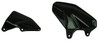 Heel Plates in Glossy Plain Weave Carbon Fiber for Ducati Multistrada V4