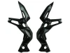 Frame Covers in Glossy Twill Weave Carbon Fiber for Kawasaki Z900 2020-2024