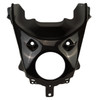 (Discontinued) Glossy-Plain Front Tank Cover in Carbon with Fiberglass for Yamaha MT-07 2021-2024