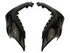 Air Duct Covers in Glossy Twill Weave Carbon Fiber for Yamaha MT-07 2021-2024