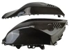 Tank Side Covers in Glossy Twill Weave Carbon Fiber for Yamaha R7  2022-2025