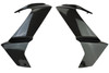 Lateral Wing Fairings in Glossy Plain Weave Carbon Fiber for Aprilia RS660 2020-2024