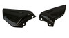 Front Heel Plates in Glossy Plain Weave Carbon Fiber for Honda CBR1000RR-R and SP 2020+

