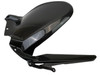 Rear Hugger with Chain Guard in Glossy Plain Weave Carbon Fiber for Ducati Multistrada V4

