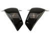 Front Brake Coolers in Glossy Twill Weave Carbon Fiber for Ducati 899, 959, 1199, 1299, V2,V4, Streetfighter V2,V4