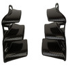 Inner Winglets in Glossy Twill Weave Carbon Fiber for Honda CBR1000RR-R, SP, FIREBLADE 2020-2023


