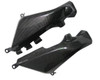 Oil Radiator Ducts in Carbon with Fiberglass for Ducati Monster 696 / 796/ 1100 / EVO NON ABS Version **DISCONTINUED