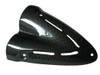 Lower Heat Guard in Carbon with Fiberglass for Ducati Diavel 11-14 